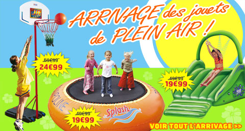 Prix discount sur les jeux de plein air